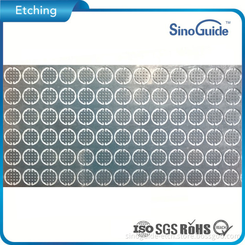 High Performance Photo Etched Parts Earphone Grill
